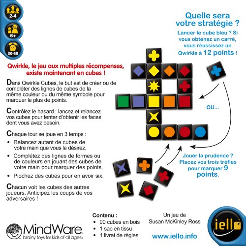 IELLO - Juguete Creativo, de 2 a 4 Jugadores (51041) (versión en francés)