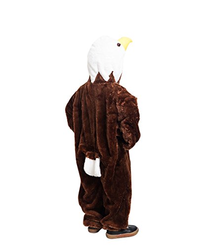 Ikumaal F125 Águila Disfraz Tallas 3-4 años, Disfraz Disfraces para niños Niño Niña, Adecuado para fasnacht, también como Regalo de cumpleaños o Navidad de Carnaval