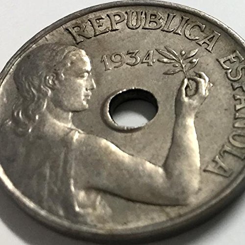 IMPACTO COLECCIONABLES Monedas Antiguas - La Guerra Civil Española, 25 Céntimos 1934 y 1937