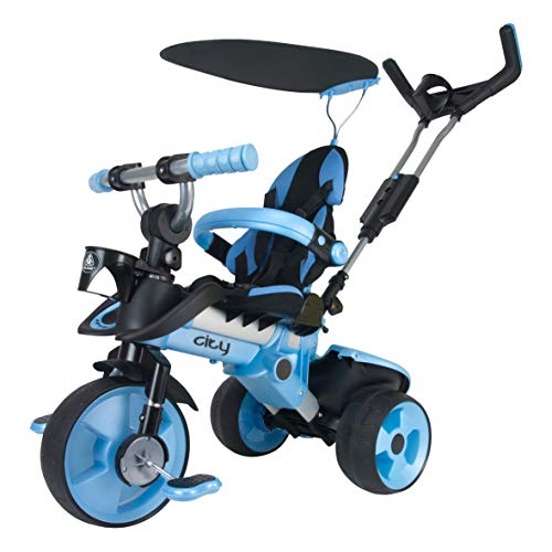 Injusa- City Triciclo, Color azul (3261)