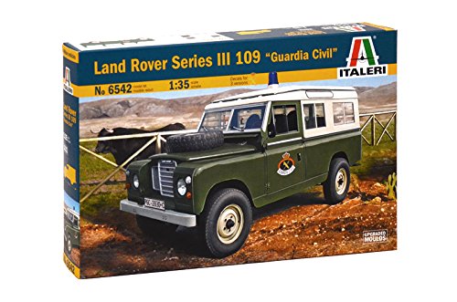 Italeri 510006542 - Maqueta de Land Rover de Guardia Civil (Escala 1:35)