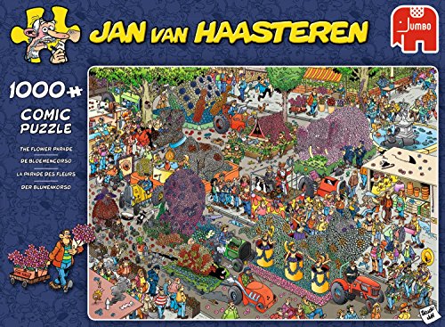 Jan van Haasteren - Die Blumen-Parade - 1000 Teile Puzzle