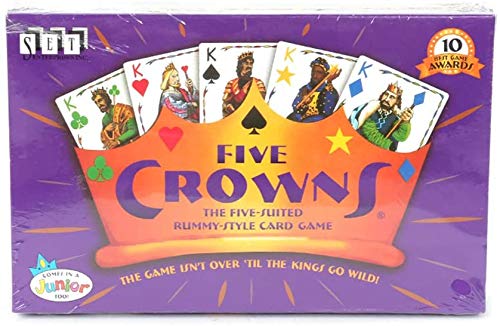 JIAFENG Juego de Cartas, Tablero de Juego de Cartas Poker Crown Hotel de Cinco Estrellas, Ideal para la Noche de Juegos en Familia