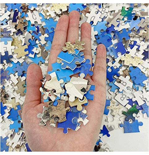 Jigsaw Puzzle Travel Hermosa orilla de pie en una roca viendo el paisaje 500, 1000, 1500, 2000, 3000, 4000, 5000 piezas, rompecabezas clásico de madera, juguetes educativos para adultos y niños, regal