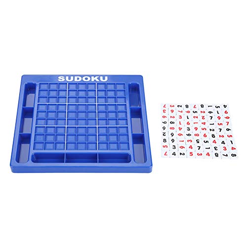 Juego de números de Sudoku, juego de mesa Reglas de juegos múltiples Juego de entrenamiento lógico Juego de rompecabezas inclinado para todas las personas mayores de 2 años, desde niños, adultos hasta