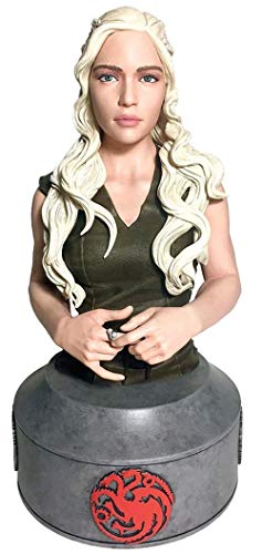Juego de Tronos- Figura-Réplica Busto Daenerys Targaryen, Multicolor (Dark Horse SEP170139)