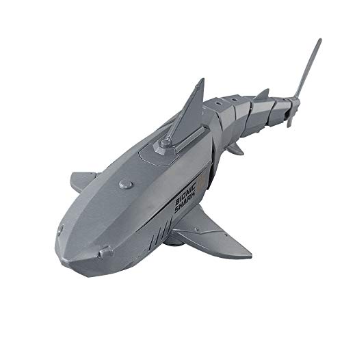 Juguete de barco de tiburón con mando a distancia, 2,4 GHz, juguete submarino de tiburón, juguete de barco de tiburón, para piscina, tiburón de carreras eléctricas