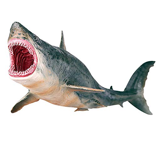 Juguete Modelo Tiburón, Juguete Animal de Simulación en Miniatura, Estatuilla Enorme de Tiburón, Aplicación de Colección Decorativa de Juguete para Criaturas Marinas Regalo para Niños