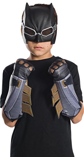 Justice League - Máscara de Batman para niños, infantil talla única (Rubie's 34584)