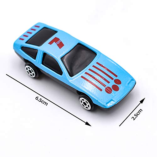 KandyToys Kids Die Cast Metal Toy Cars - 36 Piece Racing Cars, Convertible Toy Car Pack