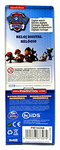 Kids Licensing PW16268 - Reloj Digital de Paw Patrol