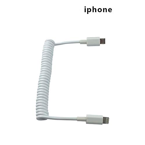 KINGDUO Cable De Datos Elásticos para Soporte De Controlador Remoto Hubsan Zino H117S-For iPhone