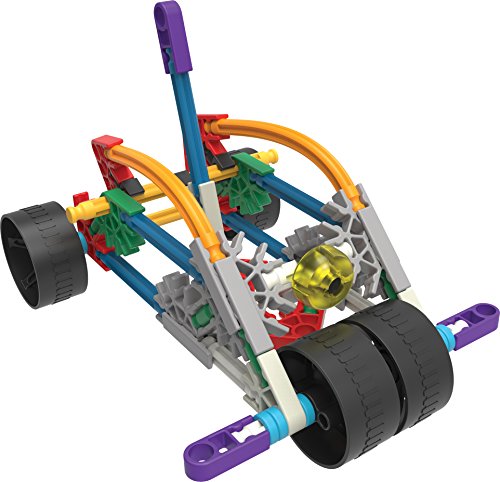 KNEX Imagine - Juego de 10 construcciones para niños a partir de 7 años, juguete educativo de ingeniería, 126 piezas , color/modelo surtido