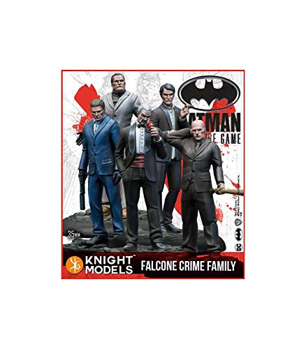 Knight Models Juego de Mesa - Miniaturas Resina DC Comics Superheroe - Batman - Falcone Crime Family