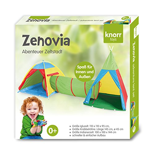 Knorr 55200 Zenovia - Tienda de Juegos Doble con Tubo de conexión