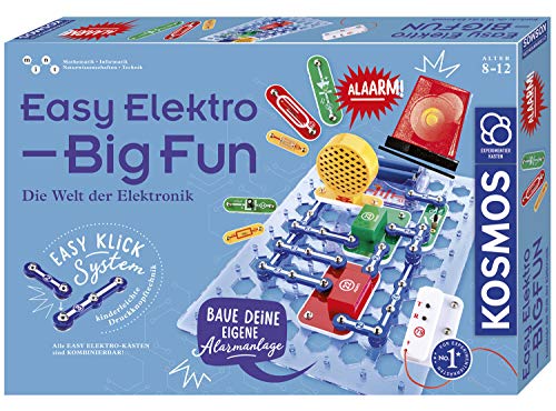 KOSMOS- Easy Elektro Big Fun Caja de experimentos para niños. (620608)