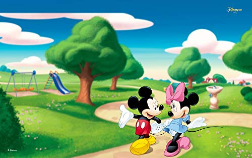 lcyab 1000 Piezas De Rompecabezas-Póster Mickey Minnie Play Chat-Juegos Educativos Y De Aprendizaje, De Ocio Y Educativos para Adultos Y Niños