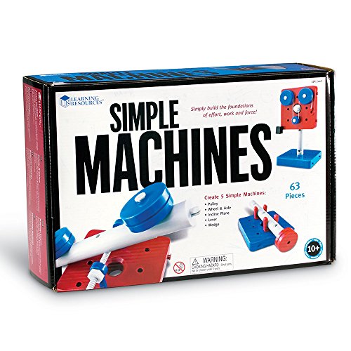 Learning Resources Machines Set de máquinas Simples, Multicolor (LER2442)
