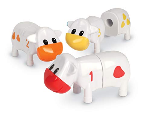 Learning Resources- Vacas para Contar Snap-n-Learn, Color (LER6707)