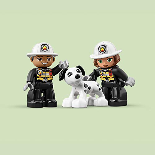 LEGO 10903 Duplo Town Parque de Bomberos, Juguete de Construcción, Actividades Creativas para niños de +2 años