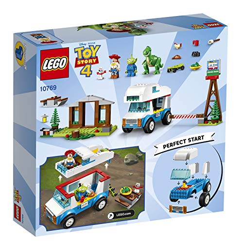 LEGO 4+ Toy Story 4: Vacaciones en Autocaravana, Juguete de Construcción para Recrear las Aventuras de los Personajes de la Película de Pixar (10769)