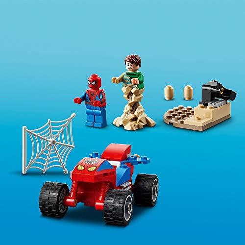 LEGO 76172 Spider-Man Batalla Final entre Spider-Man y Sandman, Set de Construcción con Coches de Carrera para Niños a Partir de 4 Años