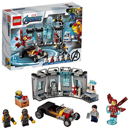 LEGO- Armería de Iron Man Marvel PT Juego de construcción, Multicolor (76167)