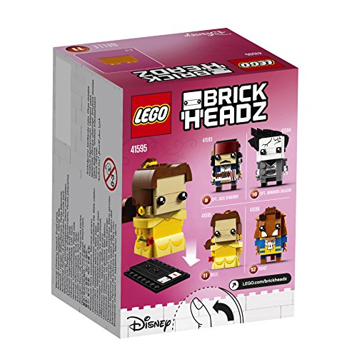 LEGO Brickheadz - Bella, Juguete de Construcción, Figura de Princesa (41595)