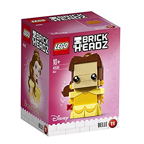 LEGO Brickheadz - Bella, Juguete de Construcción, Figura de Princesa (41595)