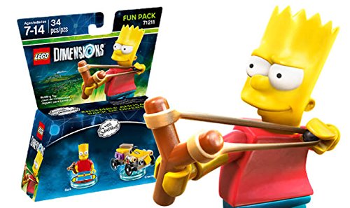 Lego Dimensions - The Simpsons - Bart Fun Pack [Importación Inglesa]