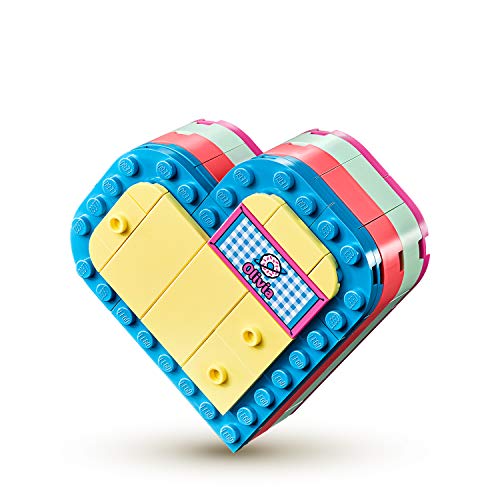 LEGO Friends - Caja Corazón de Verano de Olivia, Juguete con Mini Muñeca de Construcción para Niñas y Niños a Partir de 6 Años, Incluye Figura de un Robot (41387)