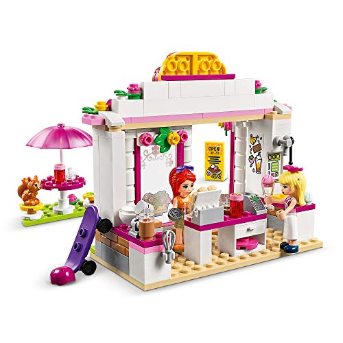 LEGO Friends Friends Parque de Heartlake City Set de Juego con Cafetería Heladería y Mini Muñeca de Stephanie, multicolor (Lego ES 41426)