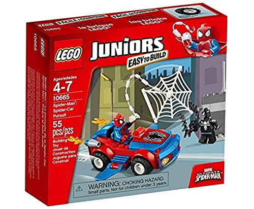 LEGO Juniors - Spider-Man, Ataque al Coche Araña (10665)