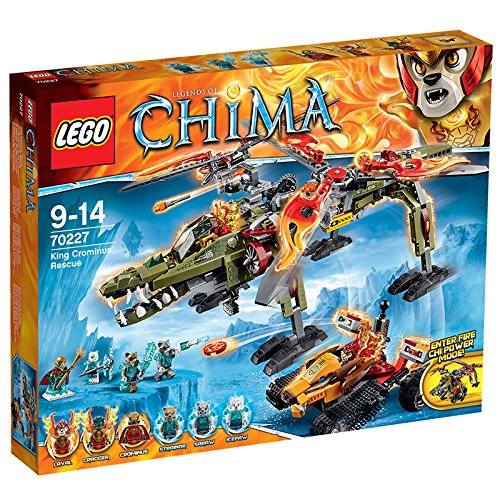 LEGO Legends of Chima - Juguete El Rescate del Rey Crominus (70227)