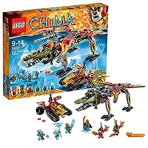 LEGO Legends of Chima - Juguete El Rescate del Rey Crominus (70227)