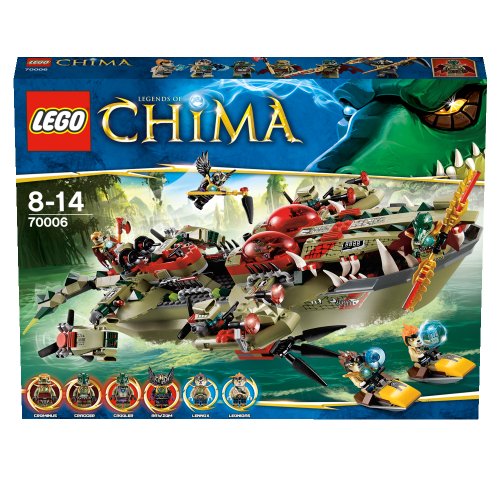 LEGO Legends of Chima - Sets de Juego: El Buque cocodrilo de Cragger (70006)