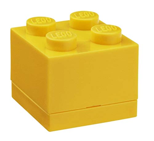 LEGO - Mini Caja de Almuerzo 4, Color Amarillo (Room Copenhagen A/S 40111732)