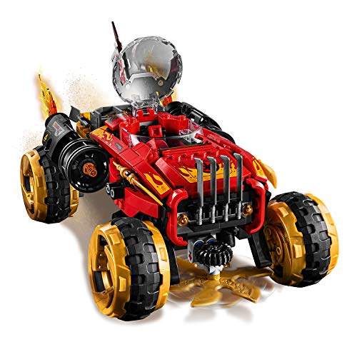 LEGO Ninjago - Catana 4 x 4 Juguete de construcción de Vehículo Ninja, el Set Incluye Minifiguras de Guerreros, Novedad 2019 (70675) , color/modelo surtido