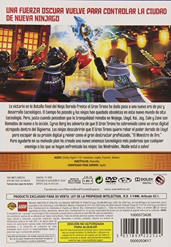 Lego Ninjago: Rebooted - Temporada 3 Parte 1 + Parte 2 [DVD]