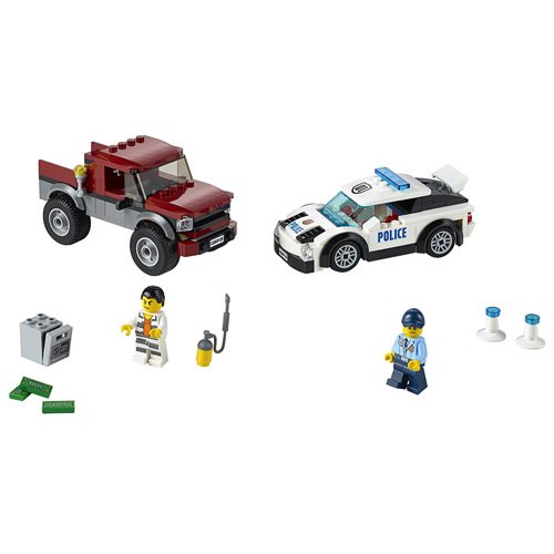 LEGO - Persecución policial, Multicolor (60128)