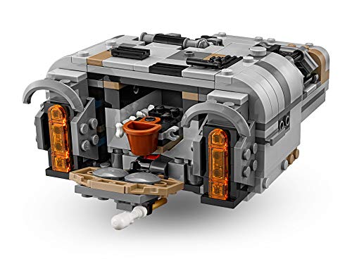 LEGO Star Wars - Speeder Terrestre de Moloch, Juguete de La Guerra de las Galaxias de Construcción para Revivir las Aventuras de Han Solo, Incluye Minifiguras y Figuras de Perros de Caza (75210)