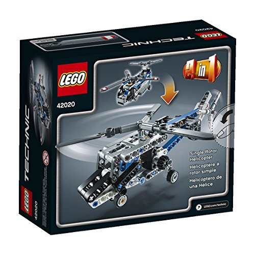 LEGO Technic - Helicóptero de Doble hélice, Juegos de construcción (42020)