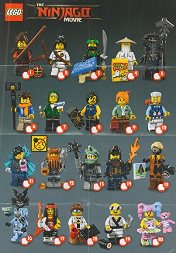 Lego The Ninjago Movie 71019 Figura – Diverse Mini Figuras (Kendo Kai)