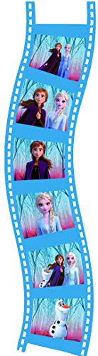Lexibook Disney, Frozen-Linterna de bolsillo con proyector 3 discos y 24 imágenes LTC050FZ, color