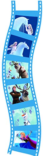 Lexibook Disney, Frozen-Linterna de bolsillo con proyector 3 discos y 24 imágenes LTC050FZ, color