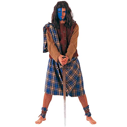 Limit Sport - Disfraz de guerrero escocés para hombre, talla XL (DA761)