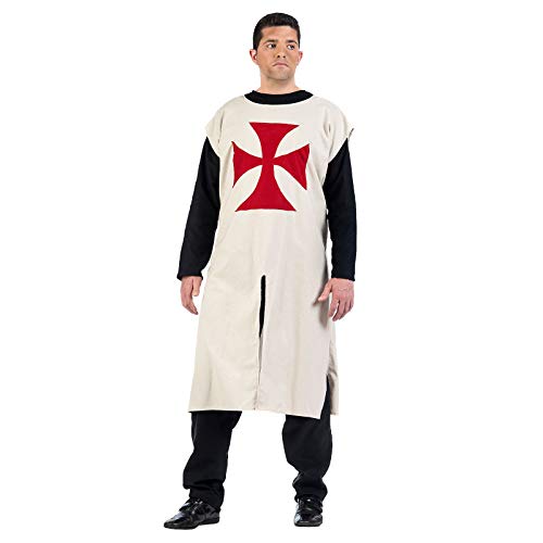 Limit Sport Traje de Hombre Medieval túnica Caballeros templarios Beige - XL