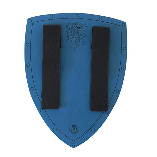 Liontouch 116LT Noble Escudo de Caballero de Juguete de Espuma, Color Azul, pequeño | Forma Parte de una línea de Disfraces para niños