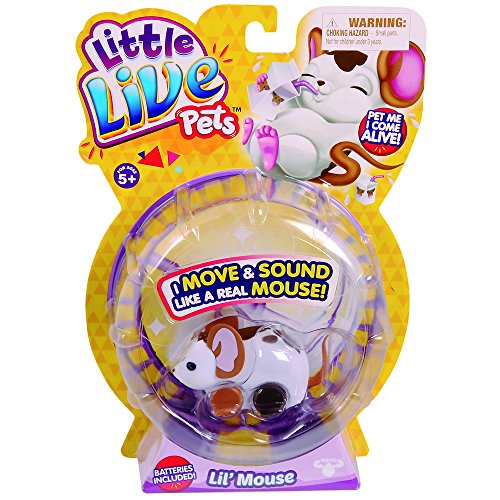 Little Live Pets - Moolinda, ratón juguetón (Famosa 700013199)