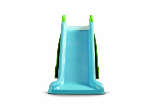 Little Tikes Primer Tobogán - Juego para Uso en Interiores o Exteriores - Durable, Estable, Seguro para Niños - Azul y Verde